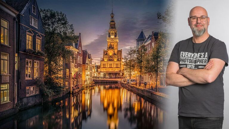 Marcel Witte fotografeert zijn Alkmaar aan de randen van de dag
