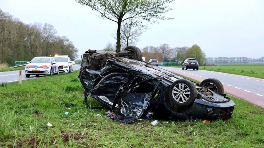 Emmeloorder veroorzaakte ernstig ongeval na paniek door spin: 'Dit was een grote'