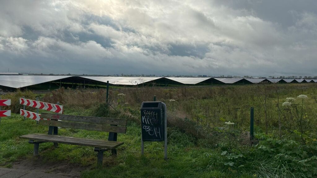 Gras langs A9 wordt, ondanks groot protest, grijs zonnepark: 'Lelijk, maar noodzakelijk'