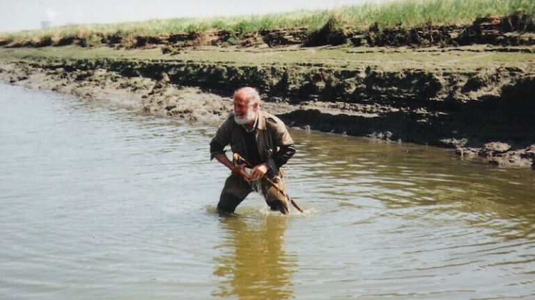 Richard Bleijenberg overleden, jarenlang was hij het gezicht van het Verdronken Land van Saeftinghe