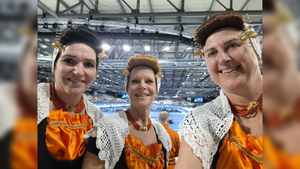 Wie zijn die vrouwen in klederdracht die Jutta goud zagen winnen?