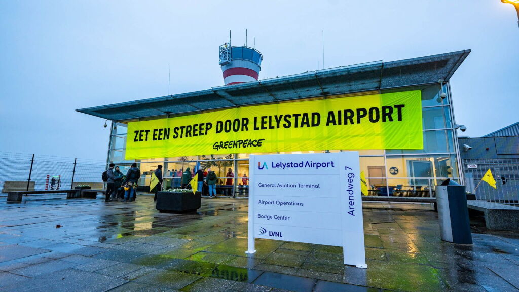 Bezetting Lelystad Airport, Stichting Red de Veluwe sluit aan